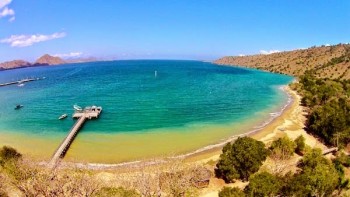 pink beach
